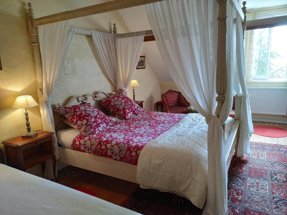Chateau De Belle-Vue Bed and Breakfast Sainte-Cécile Exterior foto